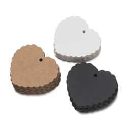 20pcs/Lot Love Kraft Paper Blank Tag Gift Display Packaging Labels for DIY Jewelry Label Wedding Gift Decorating Tag 