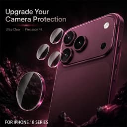 5-1sets for IPhone 18 Pro Max 18 Ultra Fold Tempered Glass HD Clear Camera Lens Protector Anti-scratch Protective Back Lens Film