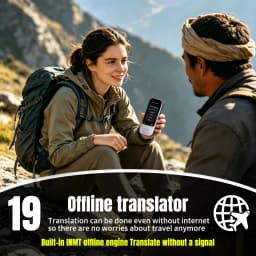 Language Translator Device Support 138 Languages Translation Device AI Translator with ChatGPT Offline Photo Voice Translator