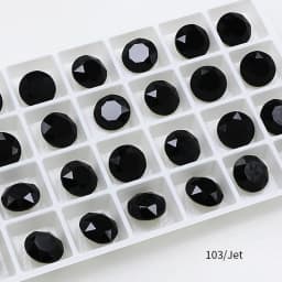 12mm 14mm Crystal Fancy Stone 3D Glitter Pointed Back Round K9 Glass Beads DIY Craft Rhinestones For Jewelry Making Clothes 3001