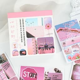 Mr Paper 40pcs/bag Crossroads Wind Series Landscape Theme Sticker Book Handbook Material Decoration DIY Phone Case Calendar