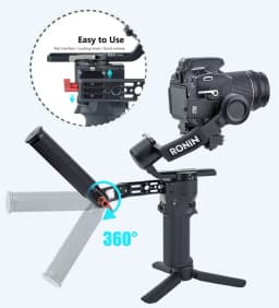 Adjustable Sling Handle Grip Compatible with DJI Ronin RS5/RS4/RS4 PRO/R3/RS3 Pro/RS3 Mini/Ronin S2/Ronin SC2 Gimbals Stabilizer