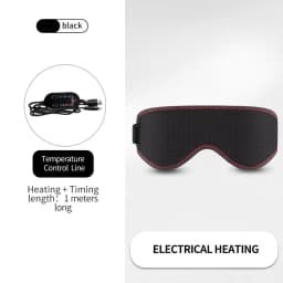 Heated Eye Mask Eye Mask for Dry Eyes with 3 Heat Levels Hot Compress Warm Compress Heating Pad for Sleep Dark Circles