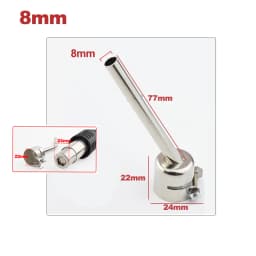 BGA 850 Series Universal Hot Air Gun Nozzle Extension Elbow Desoldering Station With Nozzle BGA Universal 3/4/5/7/ 6/ 8/10/12mm