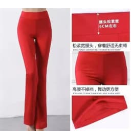 Temperament Dance Pants Female Modal Straight Micro-Trumpet Body Dance Pants Black Training Pants Classical Dance Pants Women