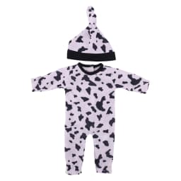 Doll Clothes 2Pcs/Set Clothes+Hat Daily Cute Outfit Pajamas For 43CM Baby Doll&18Inch American Doll Accessories,Girl DIY Toys
