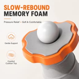 Ergonomic Core Training Assist Push Up Bar Automatic Rebound Spring Floor Stand Home Gym Pilates Upper Body Strength Equipment