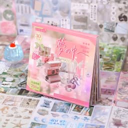 Mr Paper 30Pcs/bag Japanese Dream Core Series Sticker Book Japan and South Korea Cute Style Sticker for Students' Gifts DIY