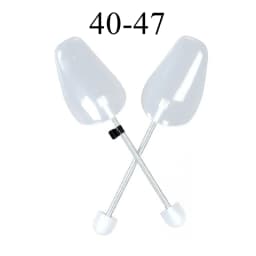 1Pair Spring-loaded Qualitative Shoe Stretcher Anti-deformation Inner Support Shoes Expander Shaping Anti-Wrinkle Shoe Lasts