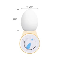 LED Night Light Colorful Silicone LED Luminous Egg Lamp Children's Toy Light Sleeping Bedside Night Lights
