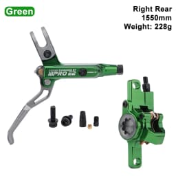 Bicycle Hydraulic Disc Brake 2 Piston MTB Brake Caliper IIIPRO E2 Mountain Bike Brake Oil Pressure 800/1550mm Front Rear Brake