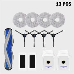 For ECOVACS T30 PRO OMNI / T30 OMNI Robot Vacuum Cleaner Accessories Main Side Brush Mop Cloth Hepa Filter Dust Bag Spare Parts