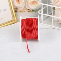 RESEN New Arrival 2mm Rhinestone Cup Chain with Colorful Bottom Sew On Stone Chain Trim Glue On Acrylic Rhinestone Banding Trim