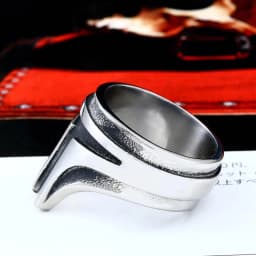 Goth Hip Hop Clasic Mf Doom Rings for Men Gladiator Punk Couple Games Egypt Pharaoh Male Retro Jewelry Party Accessories Gifts