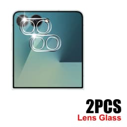 Full Coverage Screen Protectors for Samsung Galaxy Z Flip 8 7 6 5 9H Tempered Glass Camera Films for Samsung Galaxy Z Flip8 7