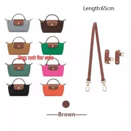Shoulder Strap For Longchamp Mini Pouch Handbag Slung Bag Shoulder Strap Bag Belt Without Punching Modification Bag Accessories