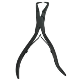 1 PC 5.5 inch Silver Stainless Steel Clamp Hair Extension Plier with Two Hook Keratin Hair Extensions Removal Tools