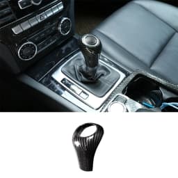 Car Gear Shift Knob Cover Trim Accessories for Mercedes Benz A C E G GLK CLS Class W169 W203 W204 W211 W212 W463 X204 W219 W218