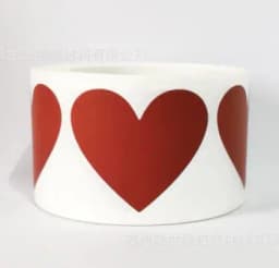 300pcs 30X35mm 5 colors Scratch Off Stickers Heart Shape Labels sticker DIY handmade for game Scratch Sticker Labels stationer