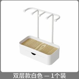 Rotatable Acrylic Display Stand Keychain Jewelry Accessory Holder Earring Necklace Bracelet Chain Storage Organizer