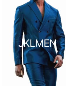 Latest Design Shiny Jacket Pants Double Breasted Peak Lapel Men Suits Terno Masculino Tuxedo Groom Wedding Prom Party