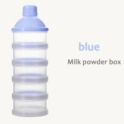 Portable Milk Powder Formula Dispenser Food Container Storage Feeding Boxes for Baby Kids Toddler 4/5 Grid Baby Food Storage Box