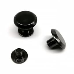 20pcs Round Head 10mm Screwback Chicago Screw Nail Binding Rivet Stud for Leather Shoulder Bag Knapsack Belt Strap Wallet