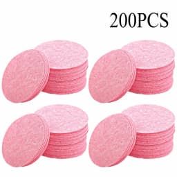 50-1000PCS Compressed Facial Sponge Strong Absorbent Cleansing Pads Latex Free Exfoliating Makeup Sponge Skin Care Sponge