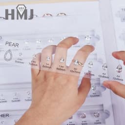 High Quality Diamond Cutting Carat Tools | Ring Mainstone Size Comparison Gemstone Set | For Custom Jewelry Designers