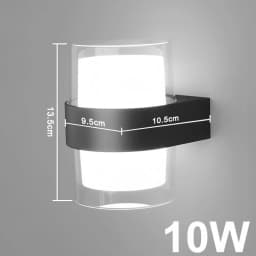 LED Wall Light 220V Bedroom Bedside Light Living Room Balcony Aisle Wall Lamp Corridor Wall Sconce Lamp Home Decor Outdoor Light