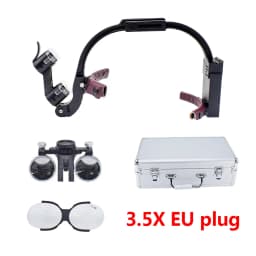 2.5X 3.5X Dr.kim Dental LED Head Light Lamp For Magnification Binocular Loupes 5W Light Dentisit Surgical Headlight Lab Equipmen