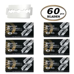 10Pcs/100Pcs Stainless Steel Razor Blades Old-Fashioned Manual Double Edge Shaver Razor Blade Hairdressing Barber Shaving Tools
