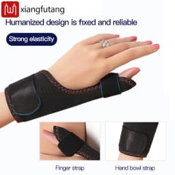 Electric Heating Thumb Support - Vibration Massager Hot Compress Relieves Wrist Fatigue Discomfort 3-Level Timer Tenosynovitis