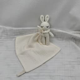 Handmade Baby Cotton Muslin Comfortable Blanket Cute Cat Doll For Infant Kids Sleep Appease Towel Rabbit Bear Saliva Scarf