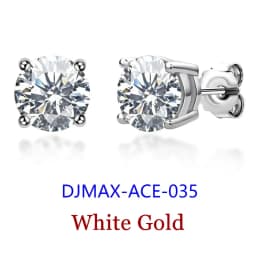 Premium 0.5-2ct Moissanite Diamond Stud Earrings for Women Orginal 925 Sterling Silver Screw Back Women Moissanite Earring 2026