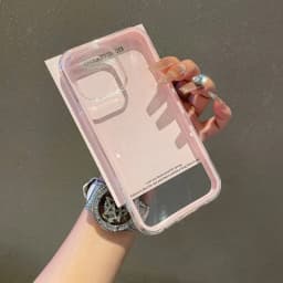 Luxury Transparent Candy Phone Case For iPhone 11 12 13 14 15 16 17 18 Pro Max Plus Air Clear Shockproof Bumper Back Cases Cover