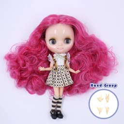 ICY DBS Blyth Middie Doll Joint Body 20CM Customized Doll Nude doll or Full Set Includes Clothes & Shoes DIY Toy Gift for Girls