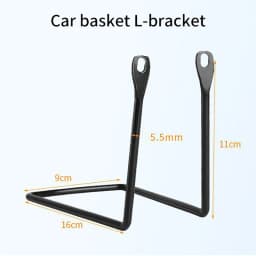 Bicycle Quick Release Bracket Front Rear Basket Mount For Cargo Rack/Bicycle/Folding Bike/Electric Bike/Electric Scooter
