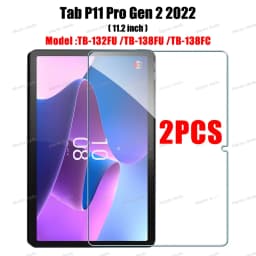 2PCS Screen Protector Tempered Glass for Lenovo Tab M10 Plus 3rd 2nd 1st Gen M11 P11 Pro Tablet Lenovo Film