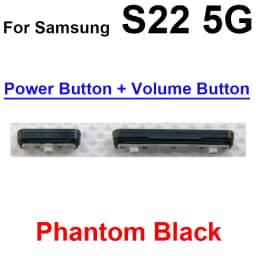 Volume Power Button For Samsung Galaxy S22 SM-S901B S22 Plus S906B S22 Ultra SM-S908B Volume Button Power On Off Side Key Part