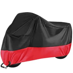 Waterproof All Season Motorcycle Cover Dustproof UV Protective Motorbike Rain Cover Wear-resistant Fabric Outdoor Moto Cover