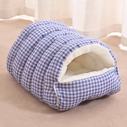 Foldable Winter Pet Sleep Bed/Bag for Cats Dogs, Thickened Semi-Enclosed Design, Soft Indoor, Christmas/Warm in Autumn/Winter