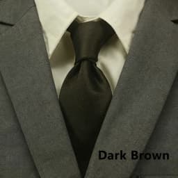 New Spring Style Solid White Neck Ties For Men Luxury Black Brown Green Neckties Formal Smart Casual Tie Wedding Tuxedo Cravat