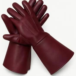 Goatskin gloves men's thin single leather driving autumn and winter plush warm cycling motorcycle touch screen leather gloves me