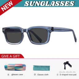 GENEVIEVE Classic Simple Design UV Protection Customizable Prescription Sunglasses Polarized Prescription Sunglasses 2189