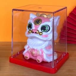 2inch Mini Lucky Cat Ornament Solar Powered Claws Movable Lucky Cat Decoration For Desk Table Counter Bring Fortune Ornaments