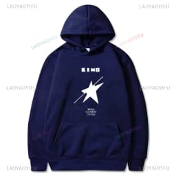 Viktor Tsoi Kino Black Album & A Star Named Sun Graphic Hoodie Men Women Oversized Pullover Vintage Rock Streetwear
