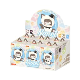 Rolife Plush Blind Box Nanci's Tea Time Kitties Action Figure Collectible Plush Doll Toys Surprise Box Gift for Kids Friends
