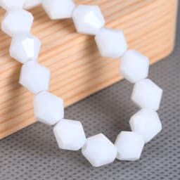 2mm 3mm 4mm 6mm 8mm Bicone Faceted Crystal Glass Loose Spacer Beads Wholesale Lot For Jewelry Making DIY Crafts Findings