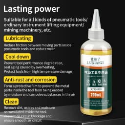 LUXIANZI Heat-resistant Power Tools Lubricating Oil For Equipment Motors Gear Bearing Electrical Hammer Drill Maintenance Grease